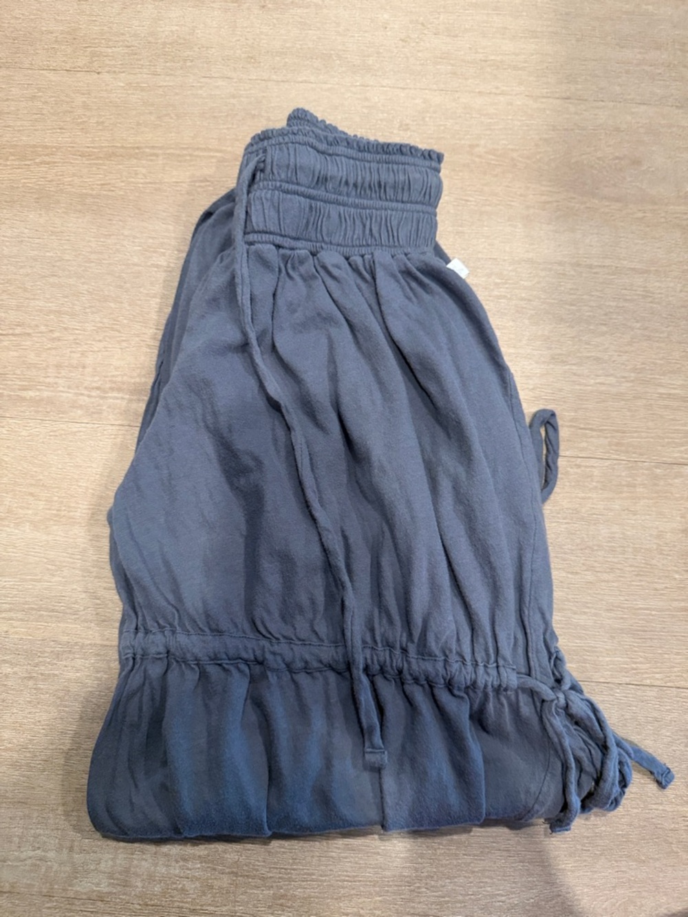 SO CUTE!! Urban Outfitters Out From Under Slate Blue BoHo Pants- Size Small - Picture 5 of 6